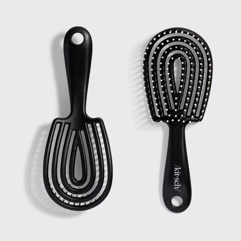 Black Detangling Flexi Brush - Mini