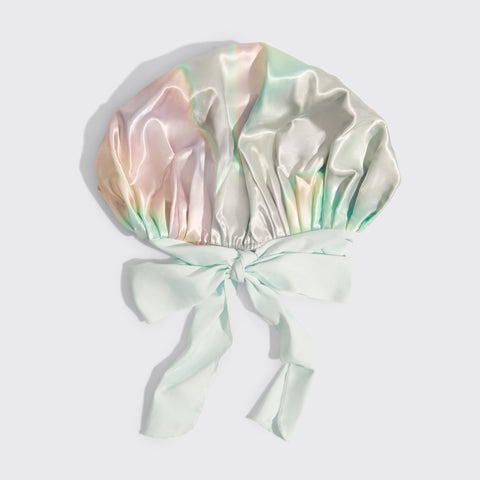 Aura Oversized Satin Bonnet