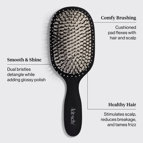 Black Smooth & Polish Brush